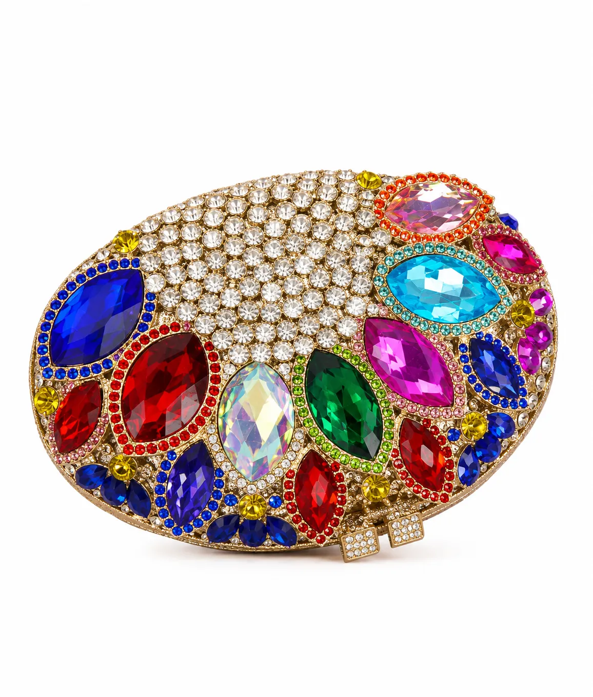 Rainbow Jewel Clutch